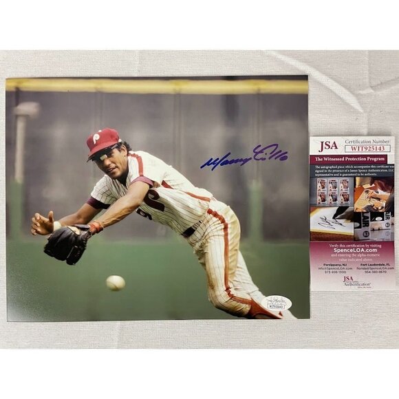 Manny Trillo signed autographed Philadelphia Phillies 8x10 photo JSA #WIT925143 - Picture 1 of 3
